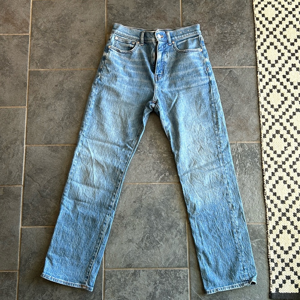 Madewell 90’s straight jean